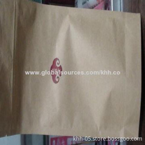 Food Bag, Made of Kraft Paper, Laminated with Aluminum Foil